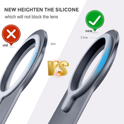 Aluminum Phone Stand Holder - Adjustable Desk Stand for iPhone & Android