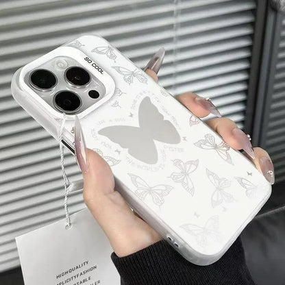 Butterfly Cutout Phone Case - Cute Stylish Design
