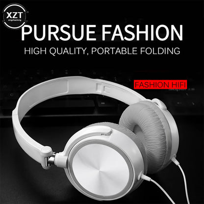 3.5mm HiFi Wired Earphones - Stereo Bass Headset with Mic for Sports