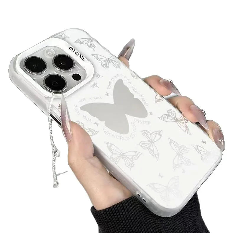 Butterfly Cutout Phone Case - Cute Stylish Design