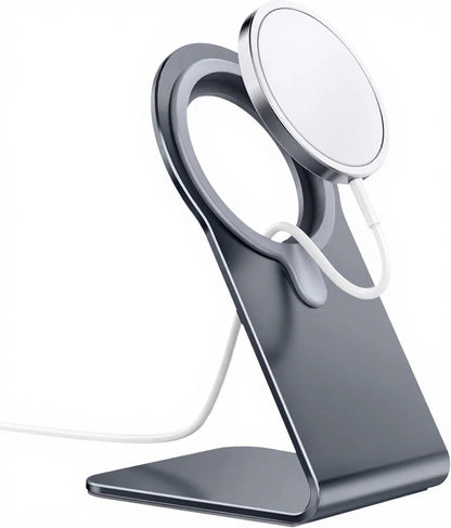 Aluminum Phone Stand Holder - Adjustable Desk Stand for iPhone & Android