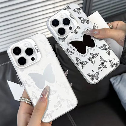 Butterfly Cutout Phone Case - Cute Stylish Design
