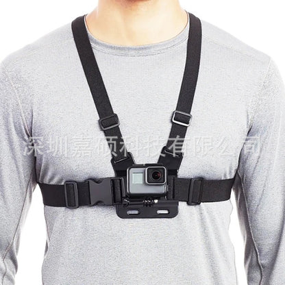 5-in-1 Chest Strap Mount for GoPro & Phone - Action Camera Harness