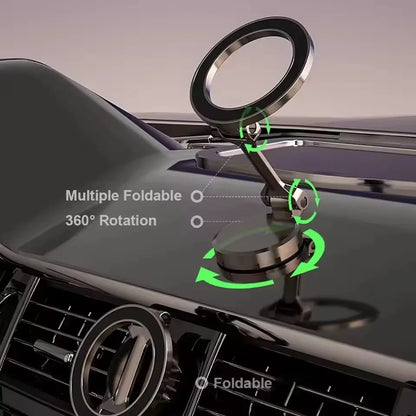 MagSafe Car Phone Holder - 360° Magnetic Mount for iPhone