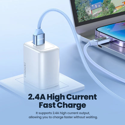 USB to Lightning Cable for iPhone - Fast Charging with Digital Display