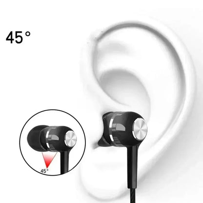 3.5mm Gaming Earphones - Heavy Bass In-Ear Headset with Mic