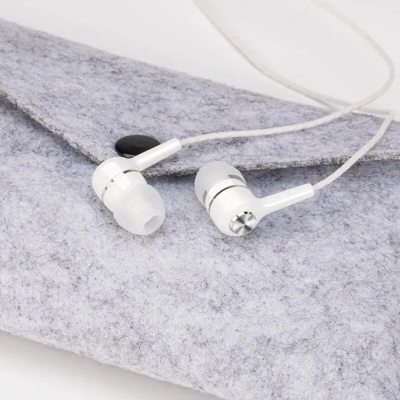 3.5mm Gaming Earphones - Heavy Bass In-Ear Headset with Mic