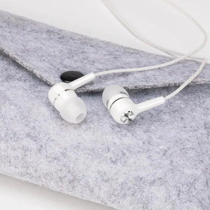 3.5mm Gaming Earphones - Heavy Bass In-Ear Headset with Mic