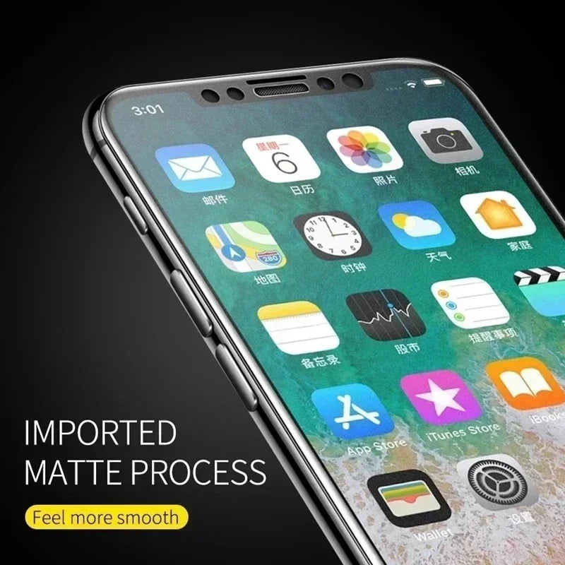 5-Pack Soft Matte Ceramic Screen Protector for iPhone - Anti-Glare Film