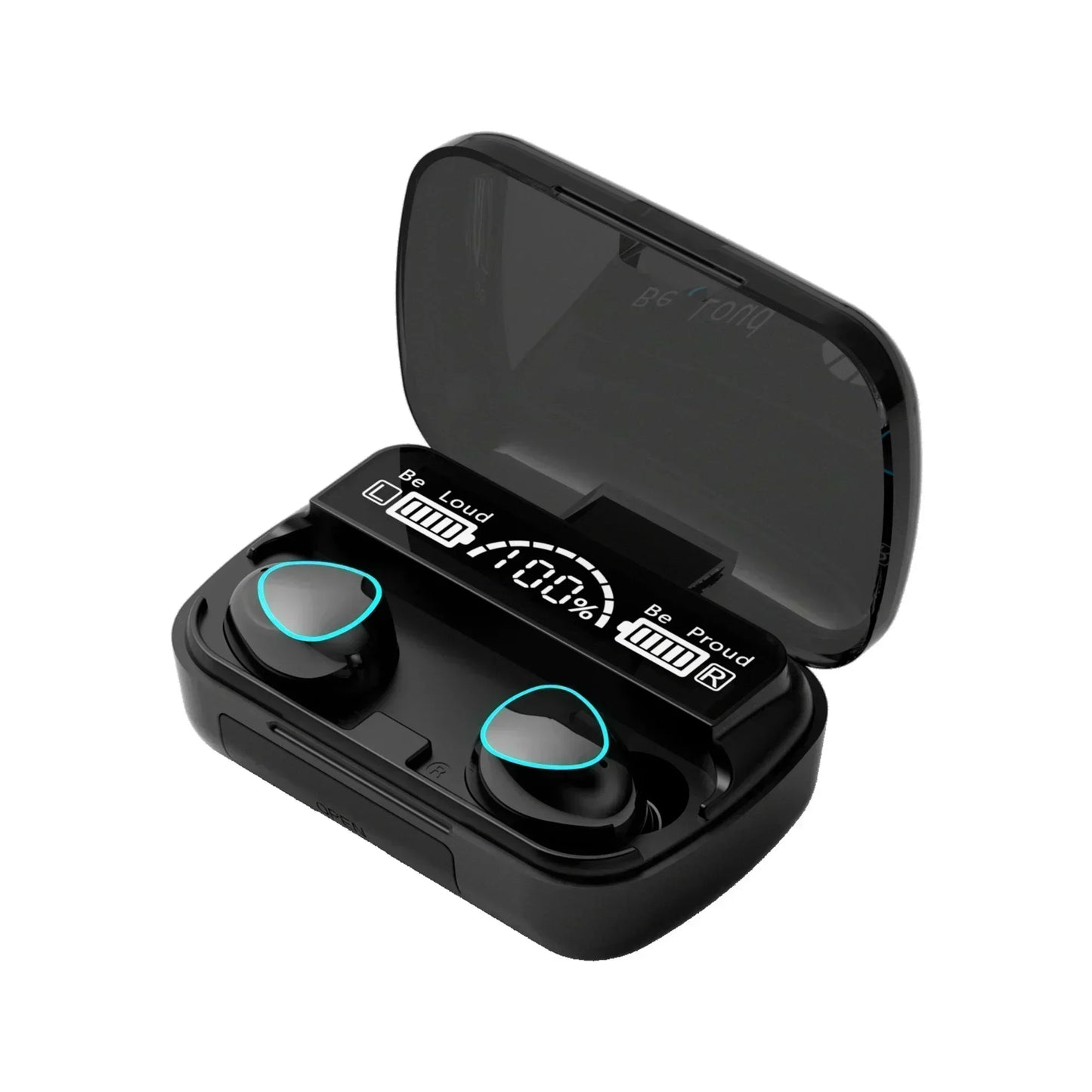 M10 Wireless Bluetooth Earpods - Sports Earbuds with Noise Cancelling & Mic