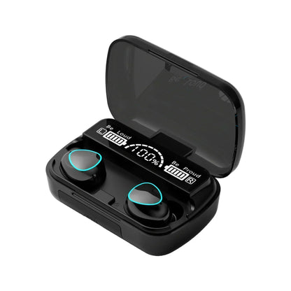M10 Wireless Bluetooth Earpods - Sports Earbuds with Noise Cancelling & Mic