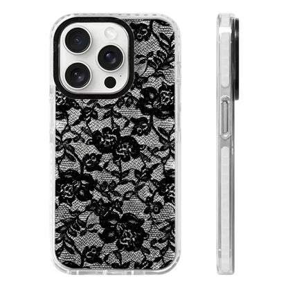 Rose Lace Phone Case - Elegant Floral Design