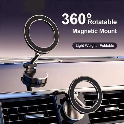 MagSafe Car Phone Holder - 360° Magnetic Mount for iPhone