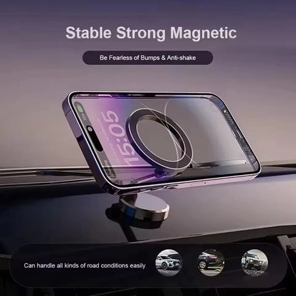 MagSafe Car Phone Holder - 360° Magnetic Mount for iPhone