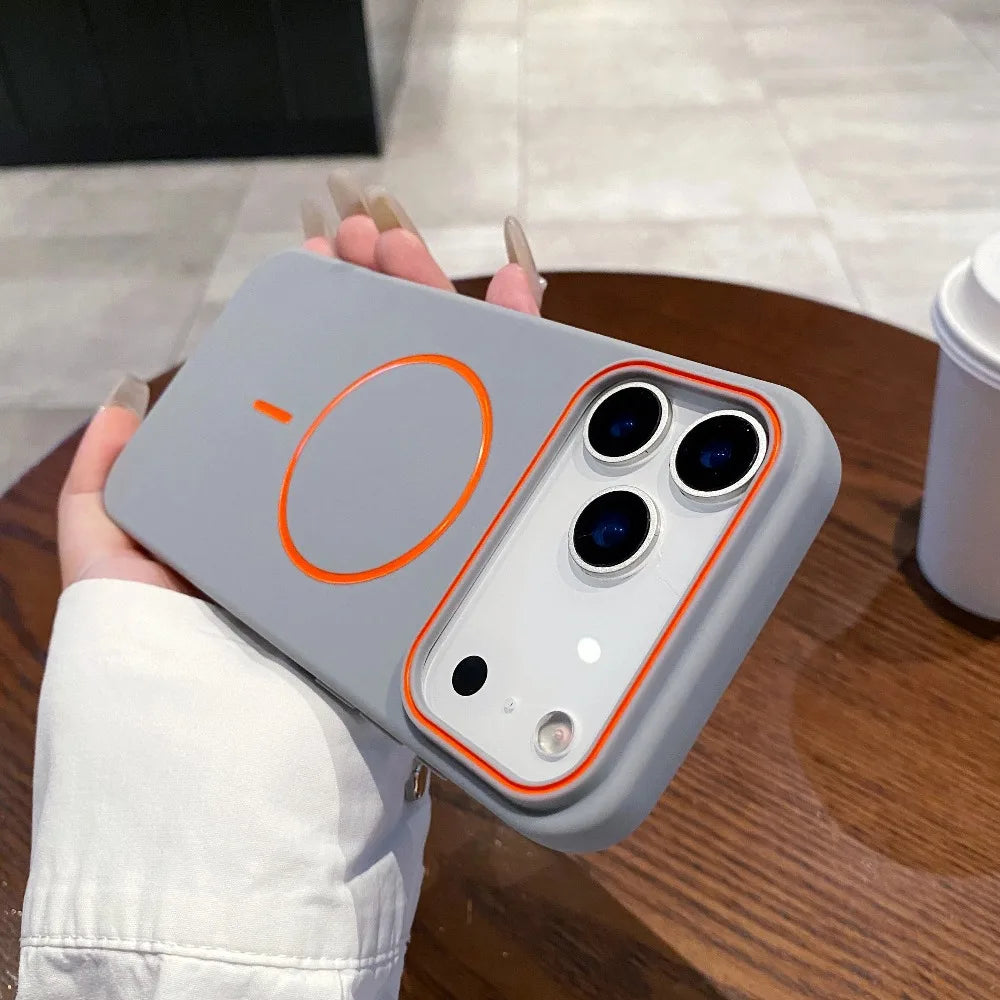 Luxury Magnetic Matte Phone Case - MagSafe Compatible