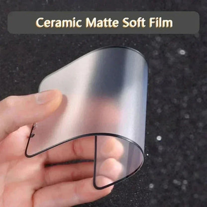 5-Pack Soft Matte Ceramic Screen Protector for iPhone - Anti-Glare Film
