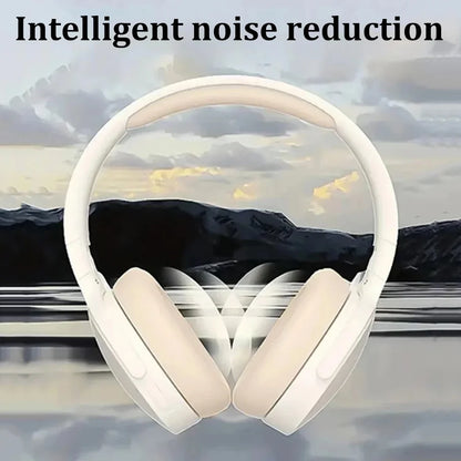 Bluetooth 5.3 Gaming Headphones - Foldable Wireless with Noise Reduction