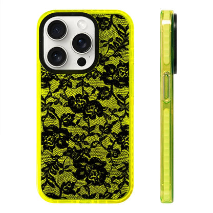 Rose Lace Phone Case - Elegant Floral Design