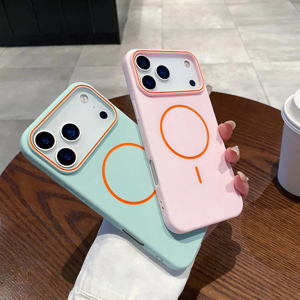 Luxury Magnetic Matte Phone Case - MagSafe Compatible