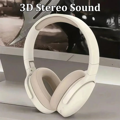 Bluetooth 5.3 Gaming Headphones - Foldable Wireless with Noise Reduction