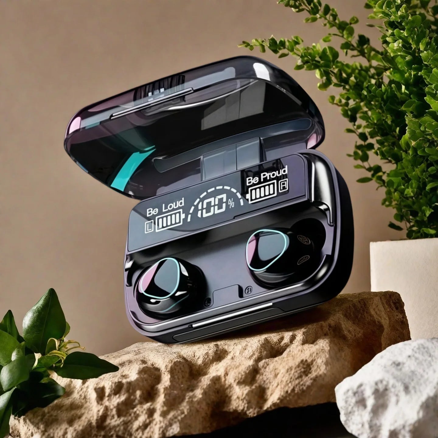 M10 Wireless Bluetooth Earpods - Sports Earbuds with Noise Cancelling & Mic