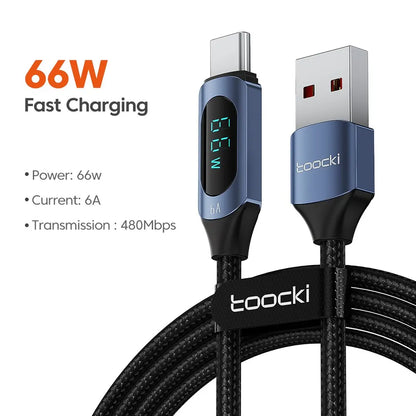 USB-C to USB-C Cable 100W - Fast Charging & Data Transfer