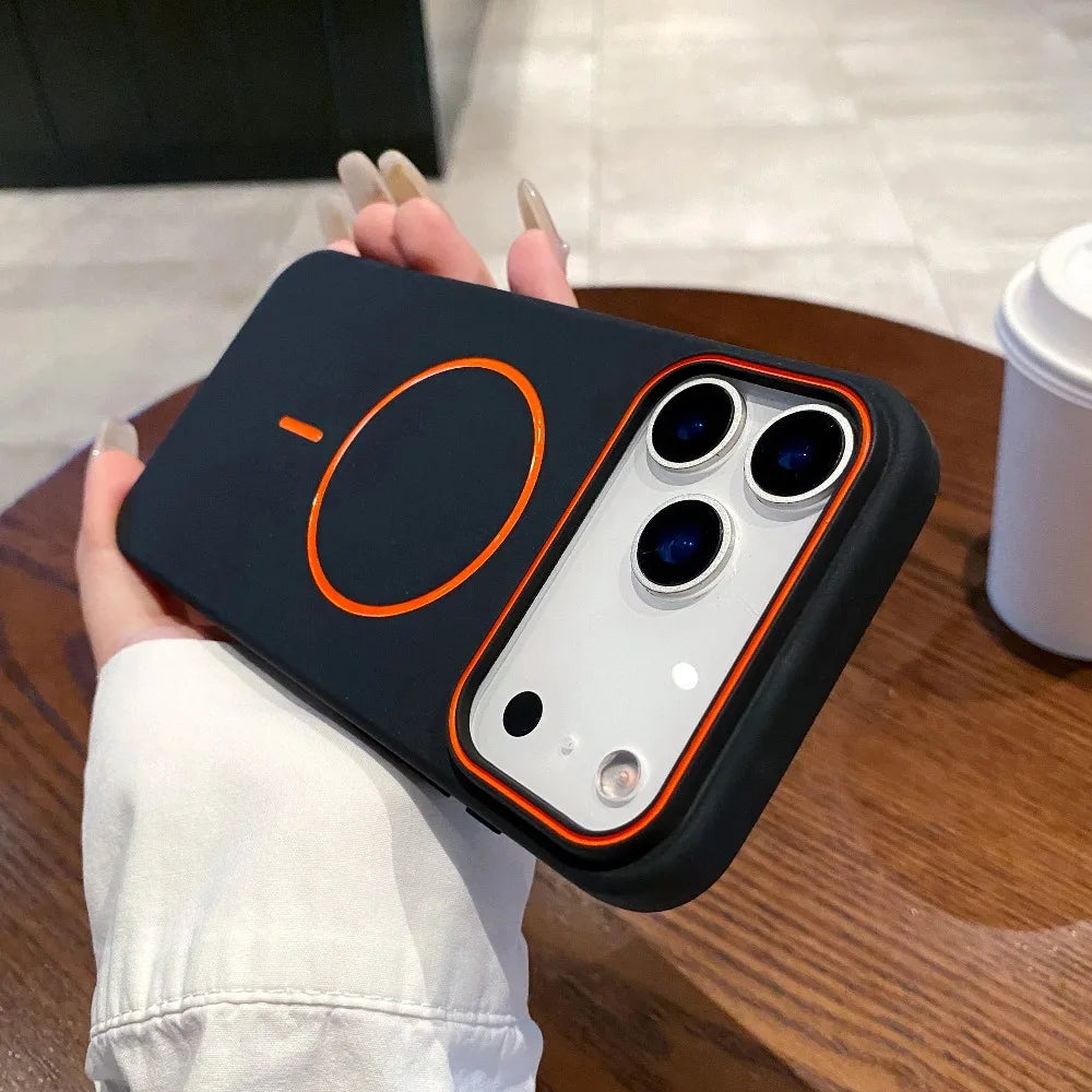 Luxury Magnetic Matte Phone Case - MagSafe Compatible