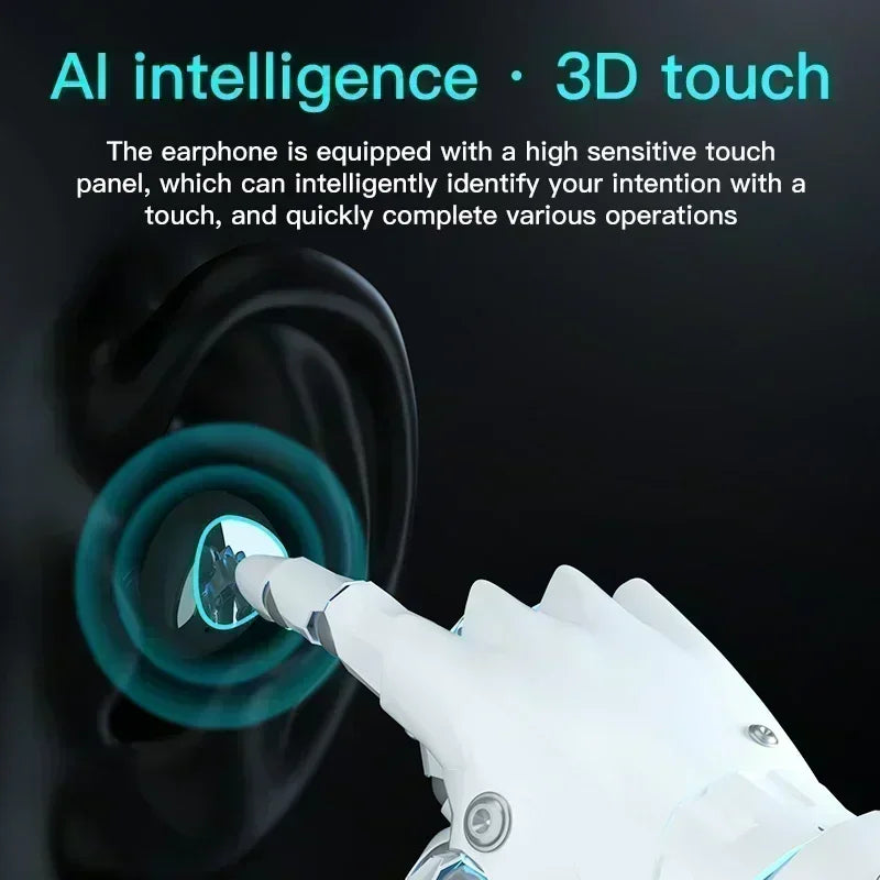 M10 Wireless Bluetooth Earpods - Sports Earbuds with Noise Cancelling & Mic